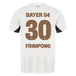 Bayer Leverkusen Jeremie Frimpong 30 Fotbollströja Borta 2024/25 Bayer Leverkusen Jeremie Frimpong 30 Fotbollströja Borta 2024/25