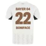Bayer Leverkusen Victor Boniface 22 Fotbollströja Borta 2024/25