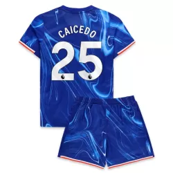 Chelsea Caicedo 25 Fotbollströja Barn Hemma 2024/25 Chelsea Caicedo 25 Fotbollströja Barn Hemma 2024/25