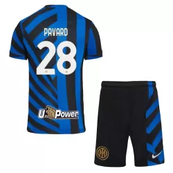 Inter Milan Pavard 28 Fotbollströja Barn Hemma 2024/25 Inter Milan Pavard 28 Fotbollströja Barn Hemma 2024/25
