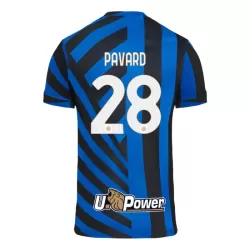 Inter Milan Pavard 28 Fotbollströja Hemma 2024/25 Inter Milan Pavard 28 Fotbollströja Hemma 2024/25