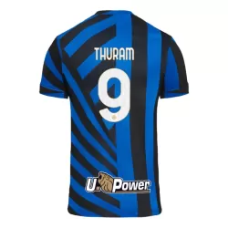 Inter Milan Thuram 9 Fotbollströja Hemma 2024/25 Inter Milan Thuram 9 Fotbollströja Hemma 2024/25
