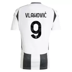 Juventus Vlahovic 9 Fotbollströja Hemma 2024/25 Juventus Vlahovic 9 Fotbollströja Hemma 2024/25