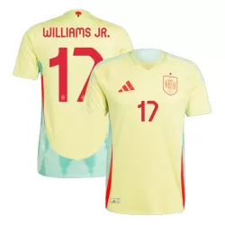 Spanien Williams JR 17 Fotbollströja Borta EM 2024 Spanien Williams JR 17 Fotbollströja Borta EM 2024