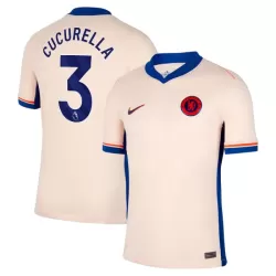 Chelsea Cucurella 3 Fotbollströja Borta 2024/25 Chelsea Cucurella 3 Fotbollströja Borta 2024/25