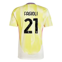 Juventus Fagioli 21 Fotbollströja Borta 2024/25 Juventus Fagioli 21 Fotbollströja Borta 2024/25