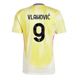 Juventus Vlahovic 9 Fotbollströja Borta 2024/25 Juventus Vlahovic 9 Fotbollströja Borta 2024/25