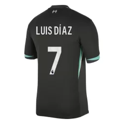 Liverpool Luis Díaz 7 Fotbollströja Borta 2024/25 Liverpool Luis Díaz 7 Fotbollströja Borta 2024/25