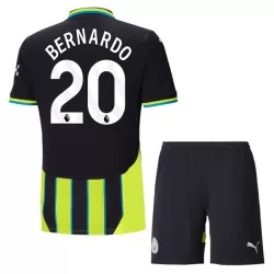 Manchester City Bernardo 20 Fotbollströja Barn Borta 2024/25 Manchester City Bernardo 20 Fotbollströja Barn Borta 2024/25