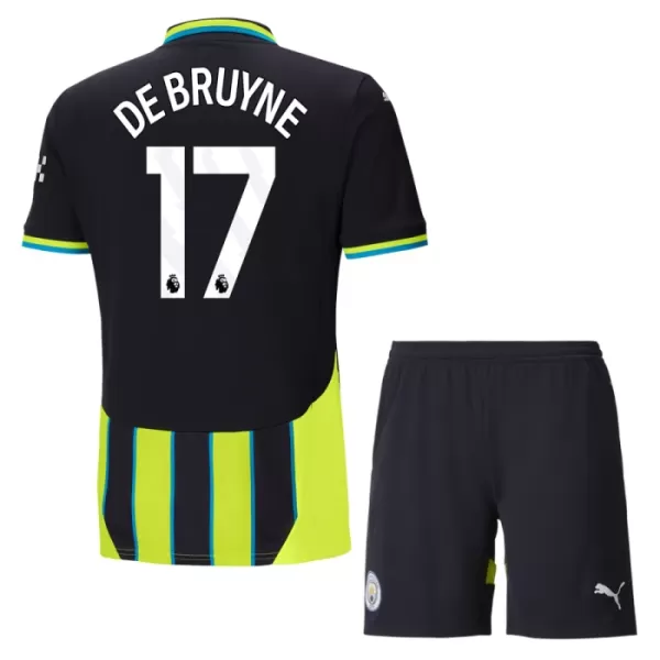 Manchester City De Bruyne 17 Fotbollströja Barn Borta 2024/25 Manchester City De Bruyne 17 Fotbollströja Barn Borta 2024/25