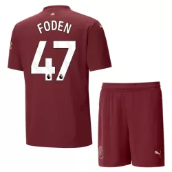 Manchester City Foden 47 Fotbollströja Barn Tredje 2024/25 Manchester City Foden 47 Fotbollströja Barn Tredje 2024/25