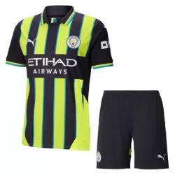 Manchester City Fotbollströja Barn Borta 2024/25 Manchester City Fotbollströja Barn Borta 2024/25