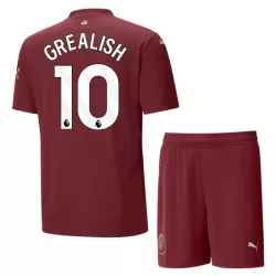 Manchester City Grealish 10 Fotbollströja Barn Tredje 2024/25 Manchester City Grealish 10 Fotbollströja Barn Tredje 2024/25
