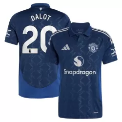 Manchester United Dalot 20 Fotbollströja Borta 2024/25 Manchester United Dalot 20 Fotbollströja Borta 2024/25