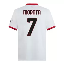 AC Milan Morata 7 Fotbollströja Borta 2024/25 AC Milan Morata 7 Fotbollströja Borta 2024/25