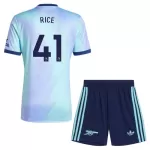 Arsenal Rice 41 Fotbollströja Barn Tredje 2024/25