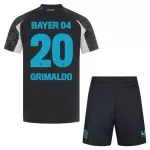 Bayer Leverkusen Alejandro Grimaldo 20 Fotbollströja Barn Tredje 2024/25