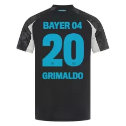Bayer Leverkusen Alejandro Grimaldo 20 Fotbollströja Tredje 2024/25 Bayer Leverkusen Alejandro Grimaldo 20 Fotbollströja Tredje 2024/25