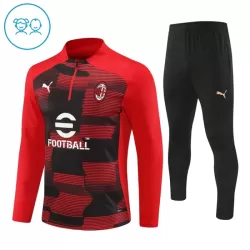 AC Milan Träningströjasats Quarter-Zip Barn 2024/25 Röd AC Milan Träningströjasats Quarter-Zip Barn 2024/25 Röd
