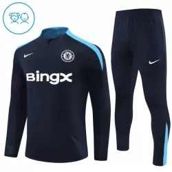 Chelsea Träningströjasats Quarter-Zip Barn 2024/25 Svart Chelsea Träningströjasats Quarter-Zip Barn 2024/25 Svart