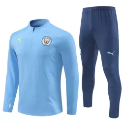 Manchester City Träningströjasats Quarter-Zip 2024/25 Blå Manchester City Träningströjasats Quarter-Zip 2024/25 Blå
