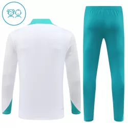 Portugal Träningströjasats Quarter-Zip Barn 2024/25 Vit