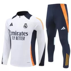 Real Madrid Träningströjasats Quarter-Zip 2024/25 Vit Real Madrid Träningströjasats Quarter-Zip 2024/25 Vit
