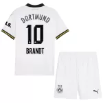 Borussia Dortmund Brandt 10 Fotbollströja Barn Tredje 2024/25