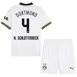 Borussia Dortmund N. Schlotterbeck 4 Fotbollströja Barn Tredje 2024/25 Borussia Dortmund N. Schlotterbeck 4 Fotbollströja Barn Tredje 2024/25