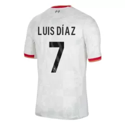 Liverpool Luis Díaz 7 Fotbollströja Tredje 2024/25 Liverpool Luis Díaz 7 Fotbollströja Tredje 2024/25