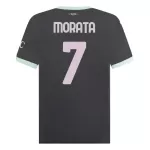 AC Milan Morata 7 Fotbollströja Tredje 2024/25
