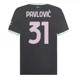 AC Milan Pavlovic 31 Fotbollströja Tredje 2024/25 AC Milan Pavlovic 31 Fotbollströja Tredje 2024/25