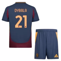 AS Roma Dybala 21 Fotbollströja Barn Tredje 2024/25 AS Roma Dybala 21 Fotbollströja Barn Tredje 2024/25