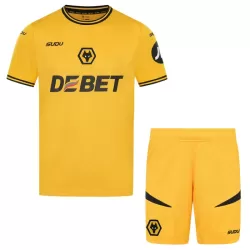 Wolverhampton Fotbollströja Barn Hemma 2024/25 Wolverhampton Fotbollströja Barn Hemma 2024/25