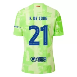FC Barcelona Frenkie de Jong 21 Fotbollströja Tredje 2024/25 FC Barcelona Frenkie de Jong 21 Fotbollströja Tredje 2024/25