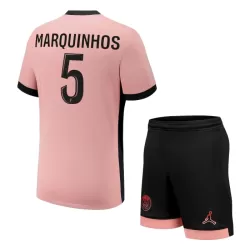 Paris Saint-Germain Marquinhos 5 Fotbollströja Barn Tredje 2024/25 Paris Saint-Germain Marquinhos 5 Fotbollströja Barn Tredje 2024/25