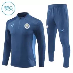 Manchester City Träningströjasats Quarter-Zip Barn 2024/25 Navy Manchester City Träningströjasats Quarter-Zip Barn 2024/25 Navy