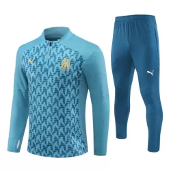 Olympique Marseille Träningströjasats Quarter-Zip 2024/25 Blå Olympique Marseille Träningströjasats Quarter-Zip 2024/25 Blå