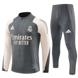 Real Madrid Träningströjasats Quarter-Zip 2024/25 Grå Real Madrid Träningströjasats Quarter-Zip 2024/25 Grå