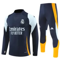 Real Madrid Träningströjasats Quarter-Zip 2024/25 Navy Real Madrid Träningströjasats Quarter-Zip 2024/25 Navy