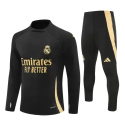 Real Madrid Träningströjasats Quarter-Zip 2024/25 Svart Real Madrid Träningströjasats Quarter-Zip 2024/25 Svart