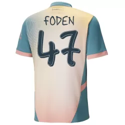 Manchester City Foden 47 Fotbollströja Fjärde 2024/25 Manchester City Foden 47 Fotbollströja Fjärde 2024/25