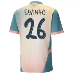 Manchester City Savinho 26 Fotbollströja Fjärde 2024/25 Manchester City Savinho 26 Fotbollströja Fjärde 2024/25