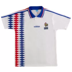 Frankrike Fotbollströja Borta Retro 1994 Frankrike Fotbollströja Borta Retro 1994