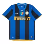 Inter Milan 2008-09 Fotbollströja Hemma Retro