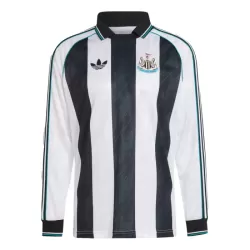Newcastle United Fotbollströja Retro 2024/25 Långärmad Newcastle United Fotbollströja Retro 2024/25 Långärmad