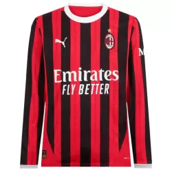 AC Milan Fotbollströja Hemma 2024/25 Långärmad AC Milan Fotbollströja Hemma 2024/25 Långärmad