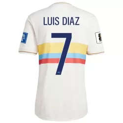 Colombia Luis Díaz 7 Fotbollströja Jubileum 2024 Colombia Luis Díaz 7 Fotbollströja Jubileum 2024