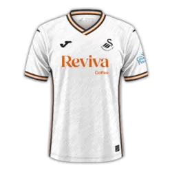 Swansea City Fotbollströja Hemma 2024/25 Swansea City Fotbollströja Hemma 2024/25
