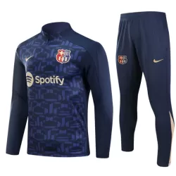 Barcelona Träningströjasats Quarter-Zip 2024/25 Navy Barcelona Träningströjasats Quarter-Zip 2024/25 Navy